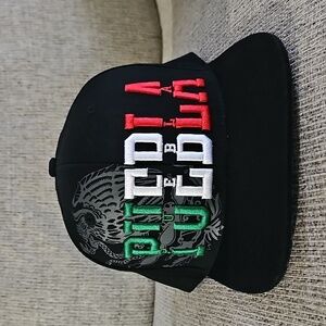 Black‎ Puebla Mexico Snapback Cap New